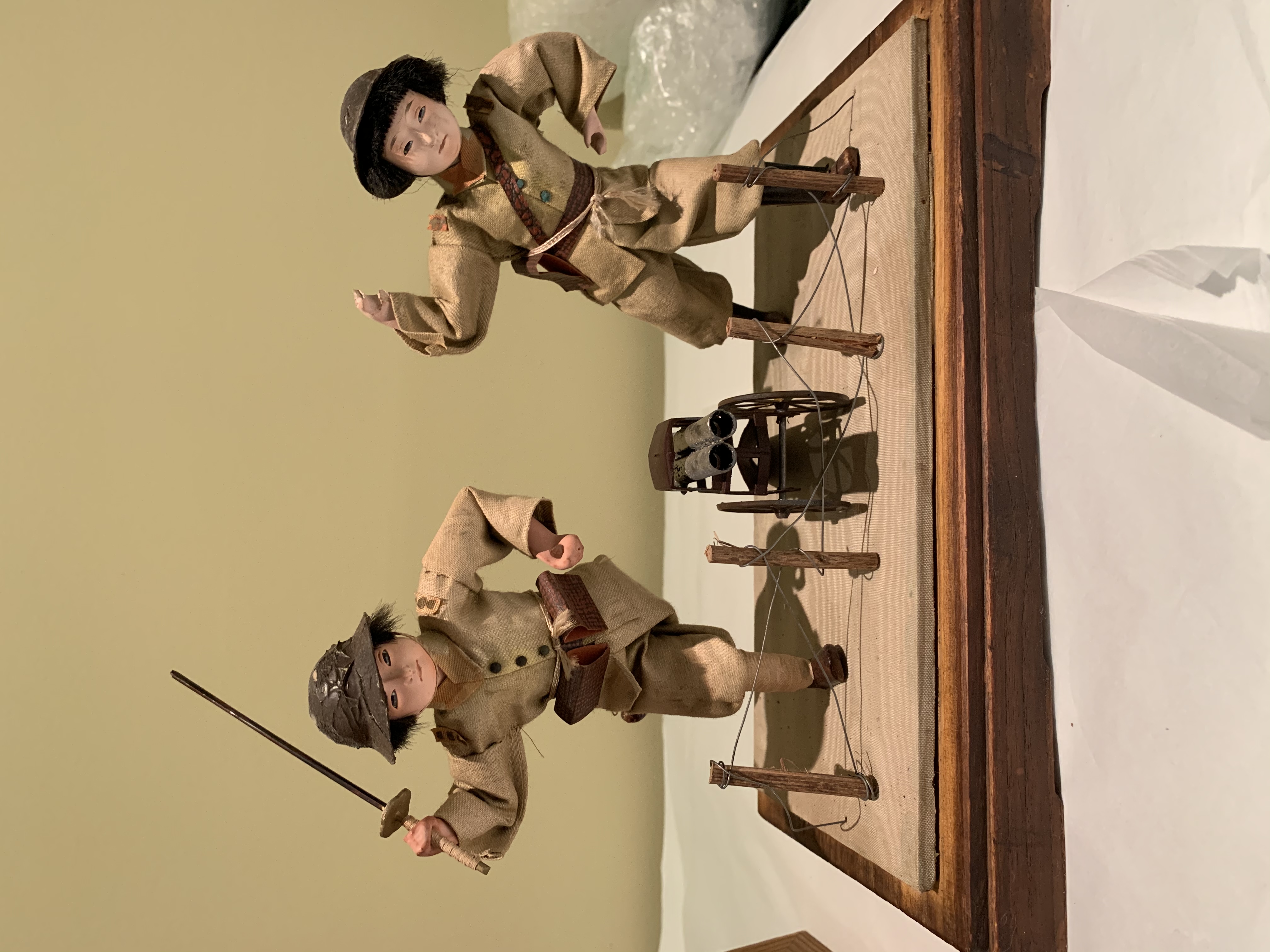 Manchurian war time model figures 